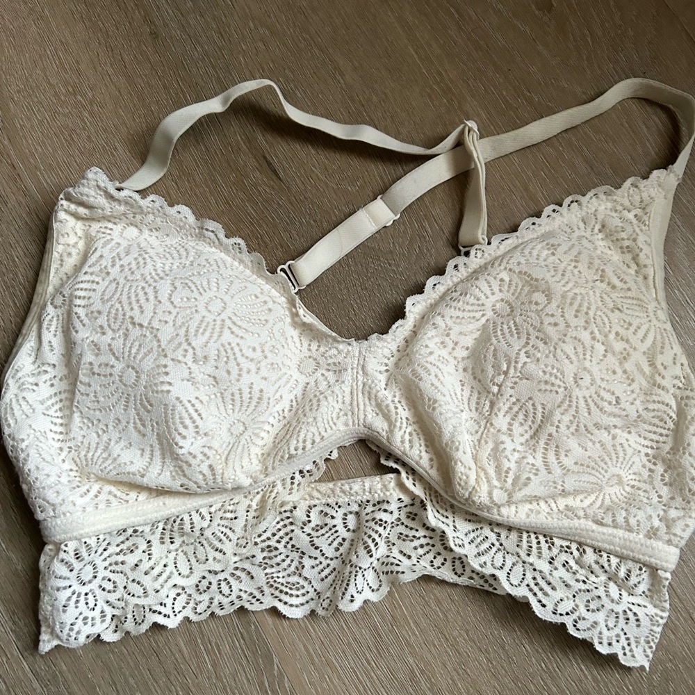auden lacey bralette - set of two